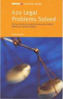 420 Legal Problems Solved ("Which?" Consumer Guides) B00L5G3ZC8 Book Cover