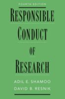 Responsible Conduct of Research 0199376026 Book Cover