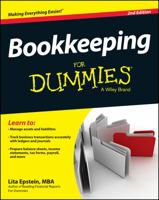 Bookkeeping For Dummies (For Dummies (Business & Personal Finance)) 1118950364 Book Cover