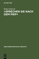 Leave a Message After the Beep - Communication on the Answering Machine: A Discourse-analytic Study: v. 260 (Reihe Germanistische Linguistik) 3484312602 Book Cover