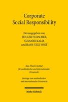 Corporate Social Responsibility: Achtes Deutsch-Osterreichisch-Schweizerisches Symposium, Hamburg 1.-2. Juni 2017 3161562119 Book Cover