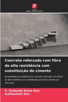 Concreto reforçado com fibra de alta resistência com substituição de cimento (Portuguese Edition) 6200690081 Book Cover