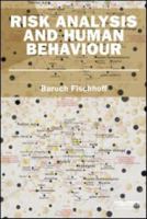 Risk Analysis and Human Behavior 1849714436 Book Cover