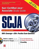 SCJA Sun Certified Java Associate Study Guide (Exam CX-310-019) (Study Guide & CD) 0071490035 Book Cover