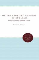 On the Laws and Customs of England 0807878146 Book Cover