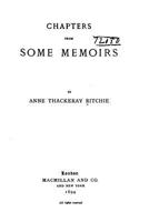 Chapters From Some Unwritten Memoirs 101921175X Book Cover