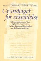 Grundlaget for Erkendelse 8772889624 Book Cover