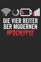 Die Vier Reiter Der Modernen Apocalypse: Notizbuch/Tagebuch/Organizer/120 Linierte Seiten/ 6x9 Zoll 1676876588 Book Cover