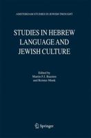 Studies in Hebrew Language and Jewish Culture 904817564X Book Cover