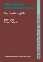 Nutzwert-Kosten-Analyse: Eine Entscheidungshilfe 3540621296 Book Cover