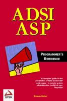 ADSI ASP Programmer's Reference 186100169X Book Cover