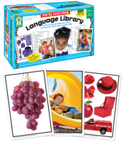 Early Learning Language Library Learning Cards, Grades PK - K 1620573717 Book Cover