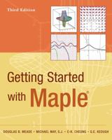 Getting Started with Maple 0470455543 Book Cover