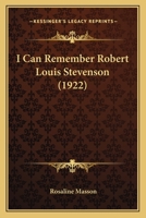 I can remember Robert Louis Stevenson 9353973783 Book Cover