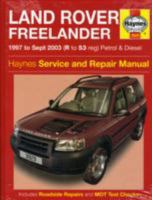 Land Rover Freelander Petrol and Diesel: 1997 to 2003 (Haynes Service & Repair Manuals) 1844256243 Book Cover