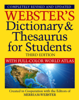 Webster's Dictionary & Thesaurus with Full Color World Atlas, Third Edition, 2020 Copyright, NEW EDITION 1596951788 Book Cover