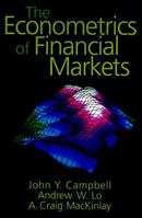 The Econometrics of Financial Markets 8122421695 Book Cover