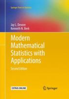 Modern Mathematical Statistics with Applications 0534404731 Book Cover