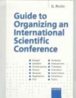 Guide to Organizing an International Scientific Conference 3805561512 Book Cover