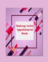 Makeup Artist Appointment Book 1075480809 Book Cover