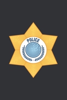 Police Officer Notebook, Fun Play Journal For Boys & Girls: 6x9 Journal for Writing Down Daily Habits, Diary, Notebook, Gag Gift -120 Pages-( Police Book) 1676780890 Book Cover