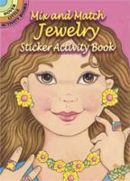 Mix and Match Jewelry Sticker Activity Book 0486448800 Book Cover