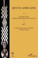 Revue Africaine: Lettres, arts, sciences humaines et sociales N°7 N°7 (French Edition) 2343034001 Book Cover