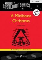 A Minibeast Christmas: Book & CD 0571521940 Book Cover
