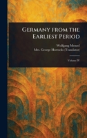 Germany From the Earliest Period 102293886X Book Cover