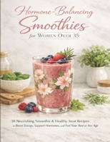 Hormone-Balancing Smoothies for Women Over 35: 38 Nourishing Smoothie & Healthy Treat Recipes to Boost Energy, Support Hormones, and Feel Your Best at Any Age (Wellness Kitchen Studio) B0GKNCLV3R Book Cover