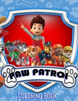 Paw Patrol coloring book: 100 pages Jumbo Coloring Book B08HT567VQ Book Cover