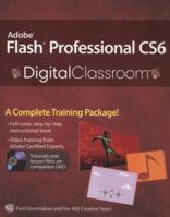 Adobe Flash Professional CS6 Digital Classroom 1118124081 Book Cover