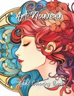 Art Nouveau: Adult Coloring Book B0CHFZ4QFJ Book Cover