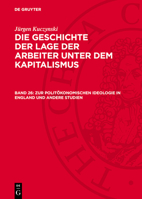 Zur Politökonomischen Ideologie in England Und Andere Studien 3112758684 Book Cover