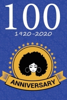 100 years 1920-2020 ANNIVERSARY: Zeta Phi Beta  journal | ?F? Sorority Journal | Zeta Phi Beta Sorority Sister Journal | 6 x 9 | Sorority gift for women 1657620379 Book Cover