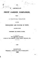 The American Fruit Garden Companion 1522954996 Book Cover