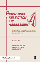 Personnel Selection and Assessment: Individual and Organizational Perspectives (Applied Psychology Series) 1138978264 Book Cover