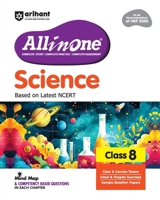 AIO CBSE Science 8th 9368401438 Book Cover
