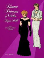 Diana, Princess of Wales, Paper Doll: The Charity Auction Dresses 0486400158 Book Cover