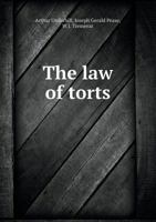 The law of torts 1240026943 Book Cover