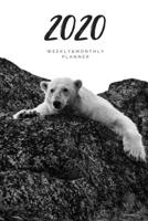 2020 Weekly & Monthly Planner: Bear – 6X9 Size – Glossy Soft Cover - Multi-Purpose: Organizer/Calendar/Notebook/Agenda/Diary/Journal. (Animals Themed Planners) 1678945307 Book Cover