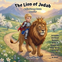 The Lion of Judah & His Strong, Brave Warrior: A Gentle Christian Picture Book in Rhyme for Boys About Identity, Courage, and Trust in Jesus B0GTHW13LP Book Cover