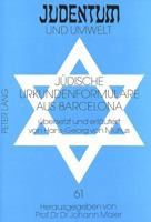 Juedische Urkundenformulare Aus Barcelona: Uebersetzt Und Erlaeutert Von Hans-Georg Von Mutius 3631498969 Book Cover