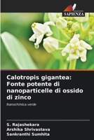 Calotropis gigantea: Fonte potente di nanoparticelle di ossido di zinco: Nanochimica verde (Italian Edition) 6204877844 Book Cover