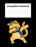 Composition Notebook: Hanukcats Notebook School Journal Diary | Hanukkah Jewish Festival Of Lights | Gifts Kids Children December Holiday| Matte Cover|8.5"x11" | 120 Pages 1698575785 Book Cover