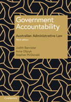 Government Accountability: Australian Administrative Law 1009102923 Book Cover