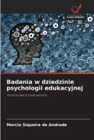 Badania w dziedzinie psychologii edukacyjnej (Polish Edition) 6209889816 Book Cover