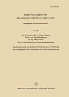 Mechanische Und Physikalische Prufverfahren Zur Ermittlung Der Vorgange Bei Der Abschreck- Und Verformungsalterung 3663037207 Book Cover