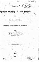 Ueber Die Agrarische Verfassung Der Alten Deutschen Nach Tacitus Und C�sar. Beitrage Zu Tacitus Germania Cap. 26 Und 30 153479686X Book Cover