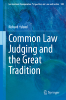 Common Law Judging and the Great Tradition (Ius Gentium: Comparative Perspectives on Law and Justice, 100) 3032023068 Book Cover